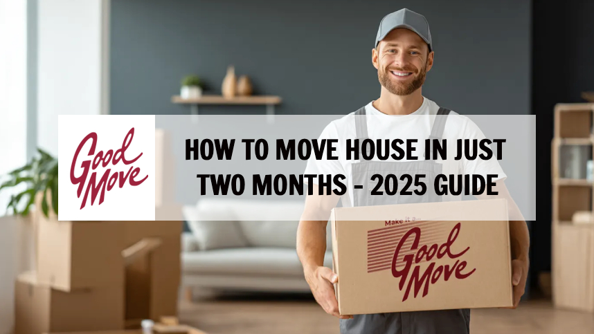 How To Move House in Just Two Months – 2025 Guide