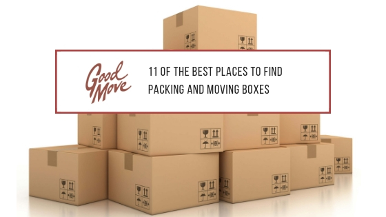 11 Of The Best Places To Find Packing And Moving Boxes