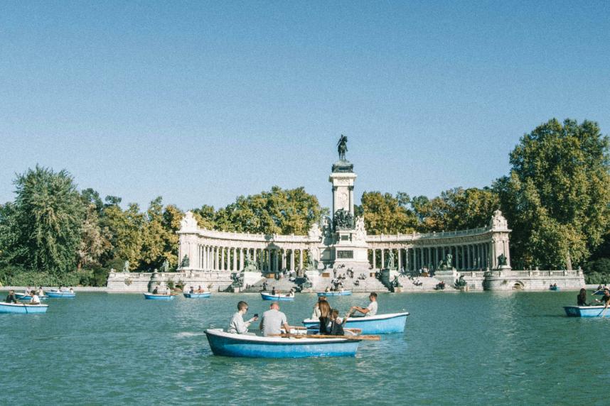 Row Boats in Madrid