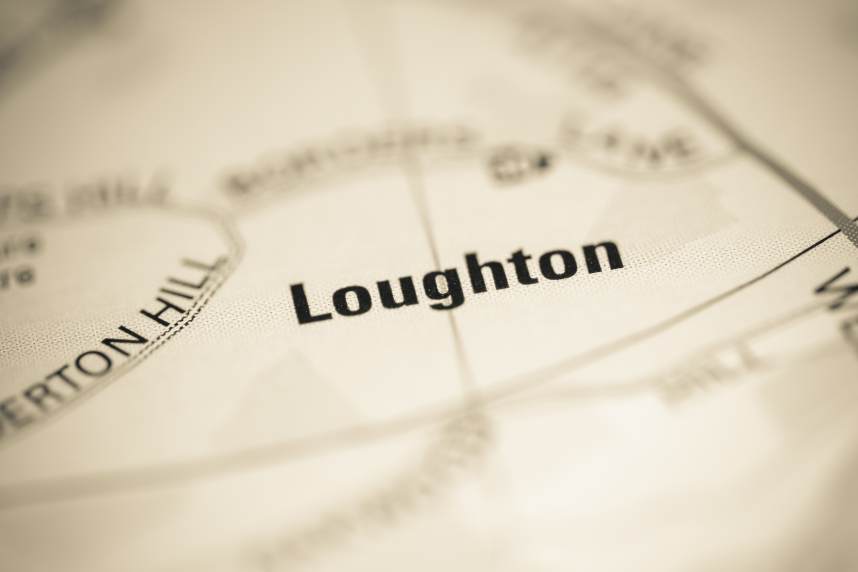 Loughton on UK Map