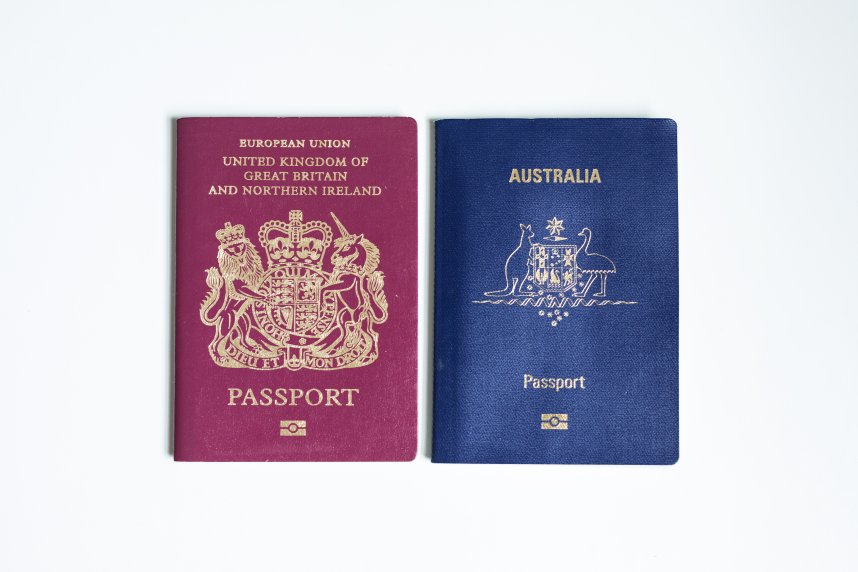 UK and Australia Passport
