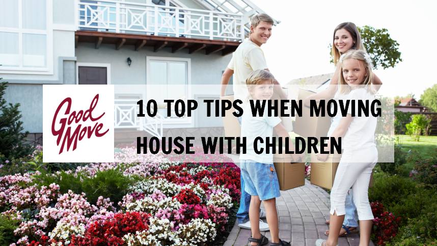 10 Top Tips When Moving House With Children