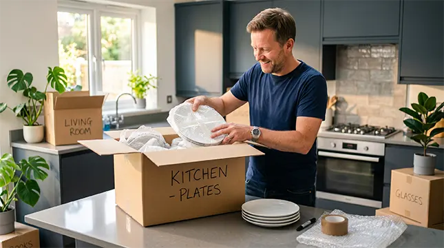 Packing After Decluttering