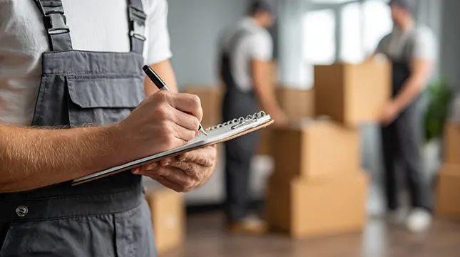 Booking the Removals & Double-Check Logistics