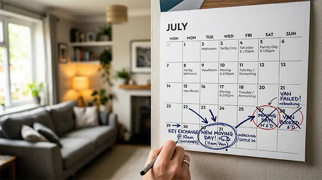 When Moving Dates Change or Overlap