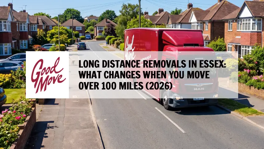 Long-Distance Removals in Essex: What Changes When You Move Over 100 Miles (2026)